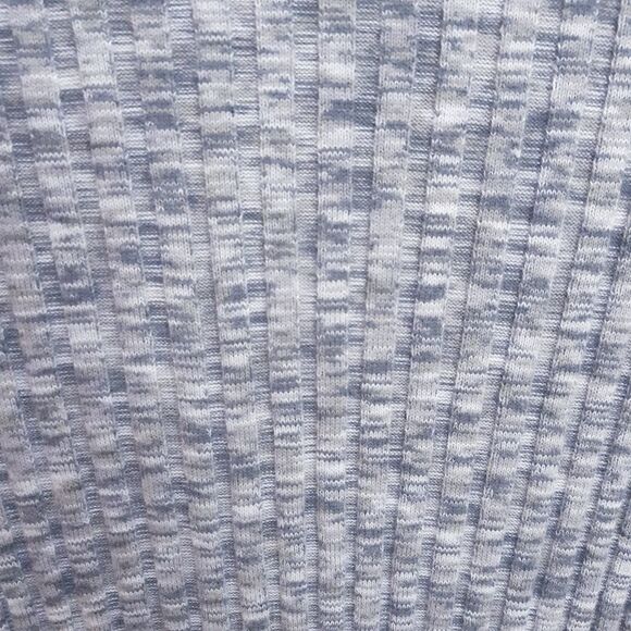 Moda International 100% Cotton Long Gray Cardy - Picture 6 of 10